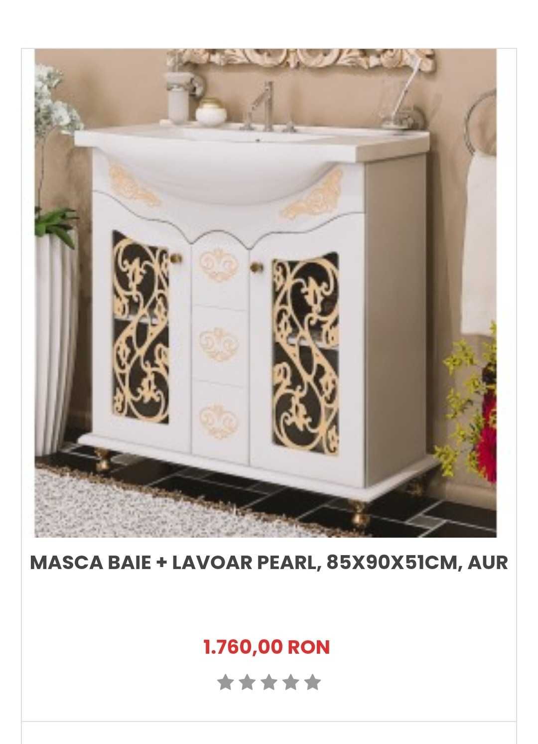 Set lavoar si dulap baie