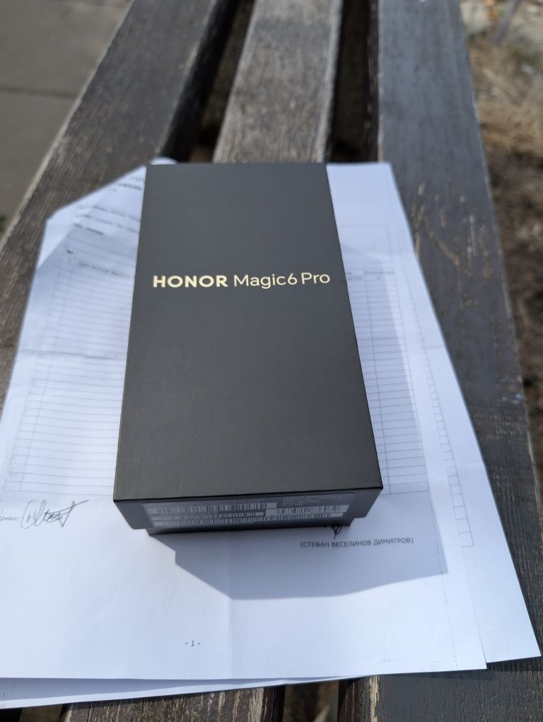 Honor magic 6 pro с кутия и гаранция