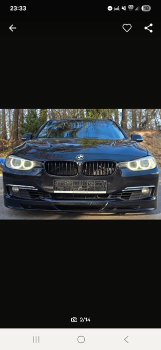 BMW F30 ALPINA B3 B4 добавка броня + разпънка