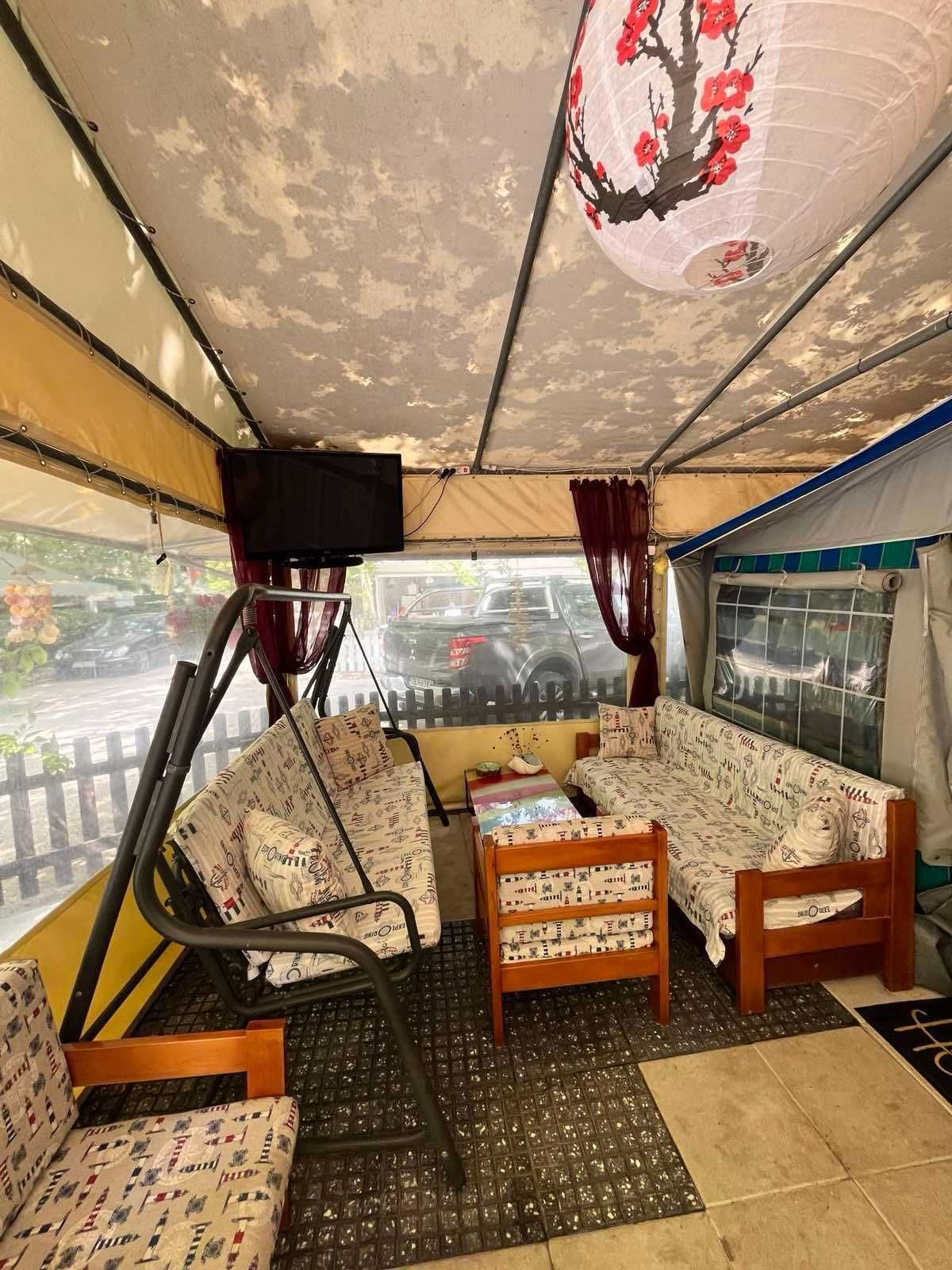 Напълно оборудвана каравана в къмпинг Sun Paradiso, Гърция!
