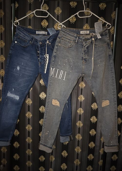 Blugi reducere OFF WHITE / AMIRI