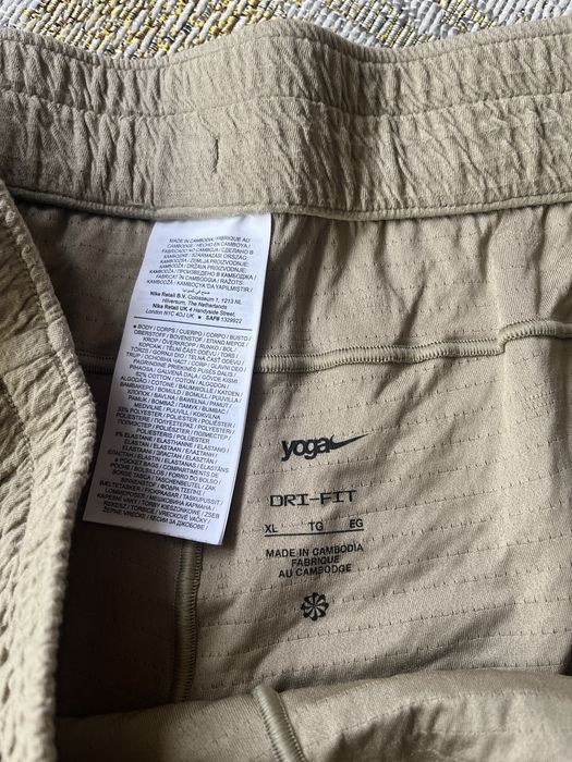 NIKE YOGA Dri-Fit Joggers - размер ХЛ / Оригинал