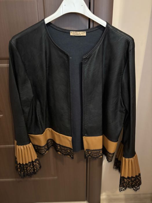 Елегантен кожен комплект