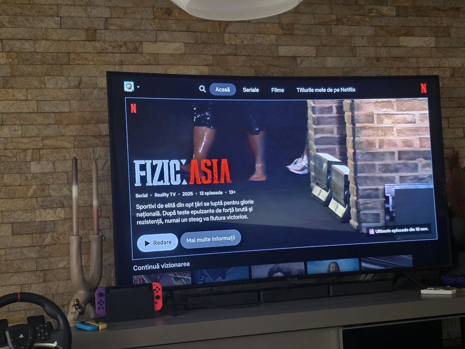 Televizor  samsung curbat 163 cm