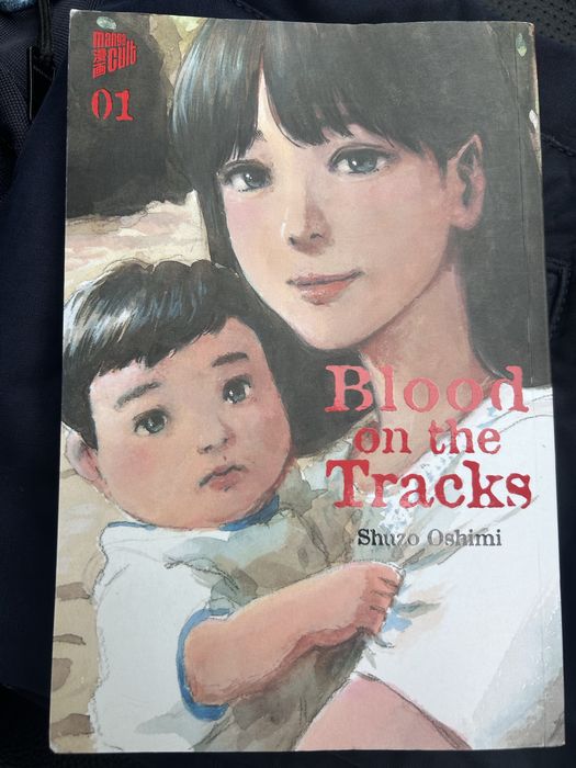 Blood on the Tracks manga на немски език книга илюстрации литература