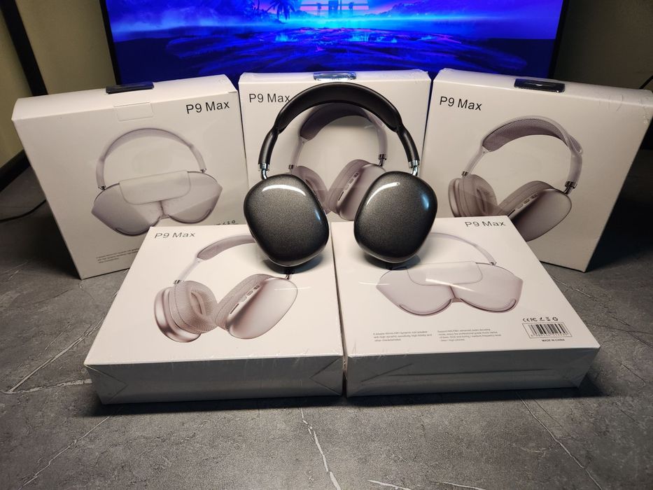 Наушники P9 max с кейсом Naushnik p9 max keys bilan