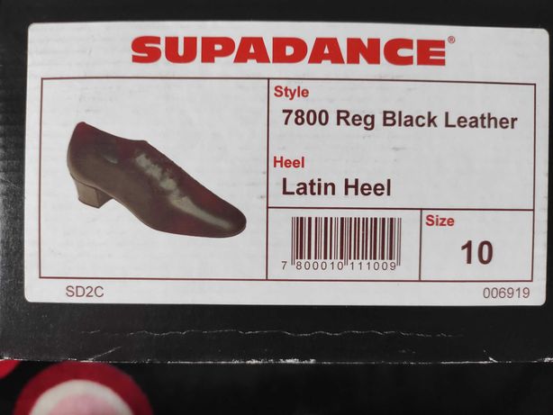 Pantofi dans latino Supadance size 10