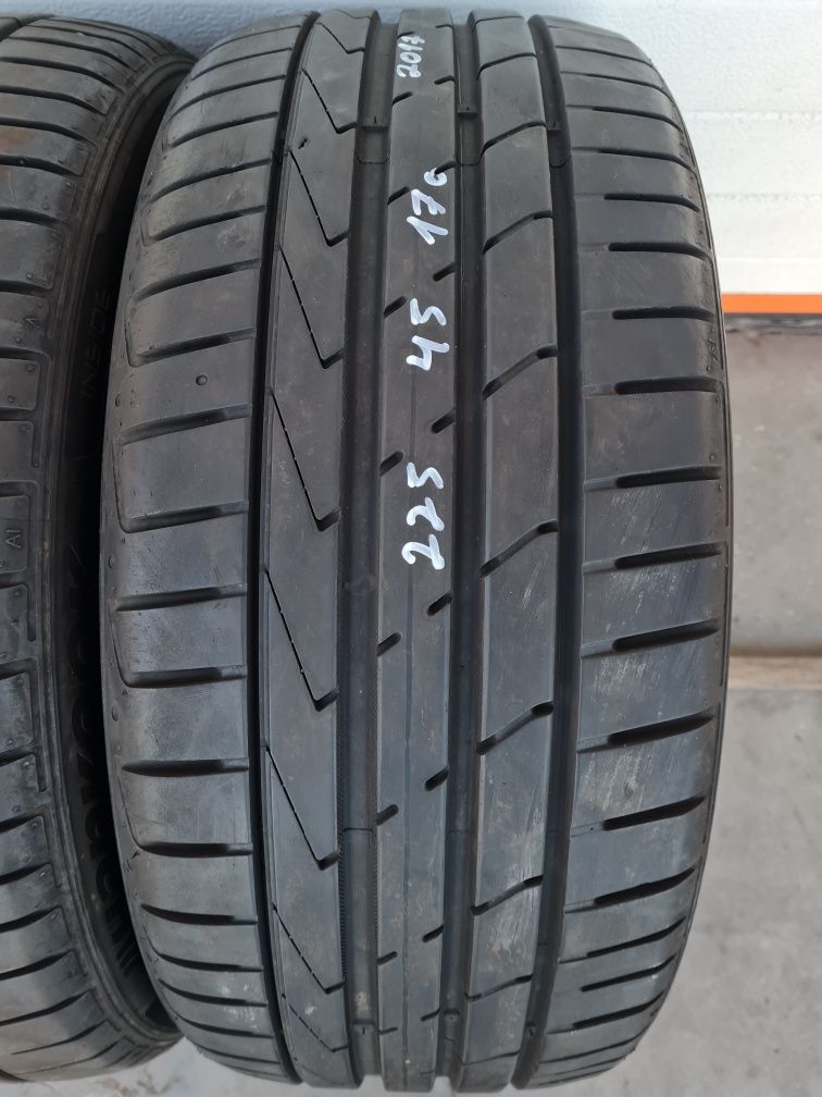 Летни гуми 2 броя HANKOOK Ventus S1 Evo2 225 45 R17 дот 2017