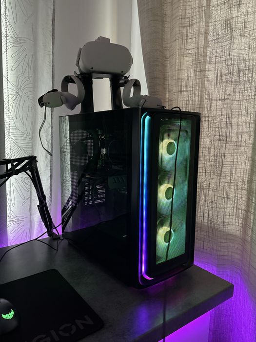 Setup Gaming Complet-i5+RTX 4060+32 RAM+VR+G29+MONITOARE 165&280hz