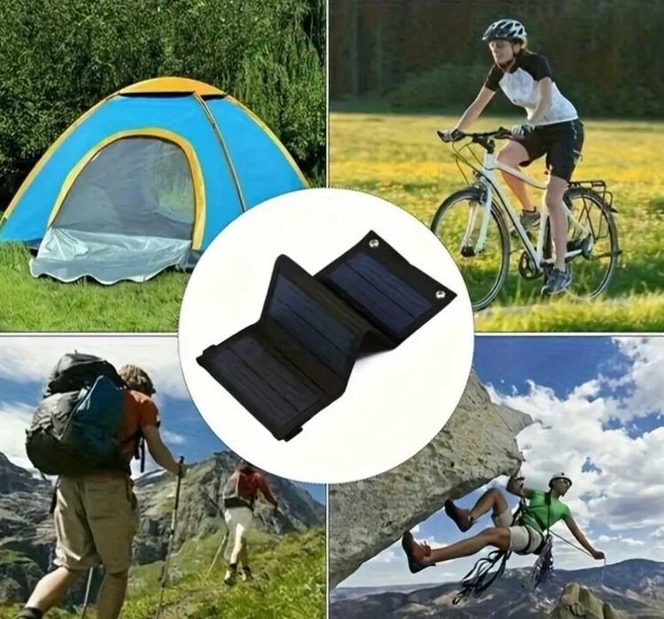panou solar portabil powerbank panou solar camping telefon