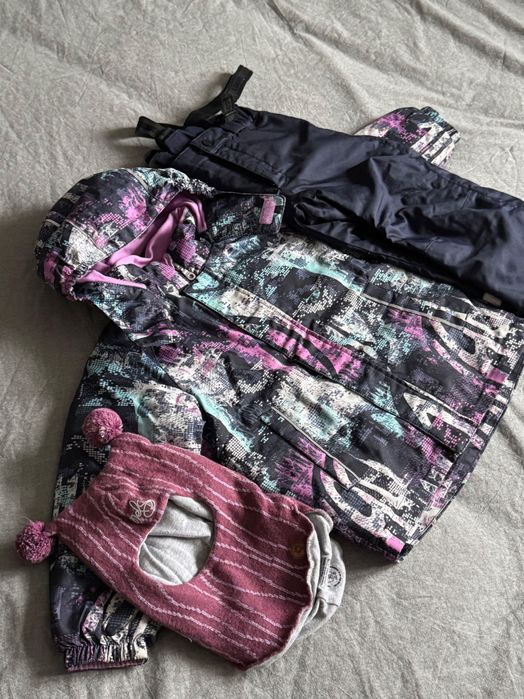 Костюм комплект куртка и комбинезон демисезонный Lassie для девочки