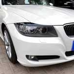 Pleoape Faruri Bmw E90 E91 2005 - 2012 Plastic Negru Lucios