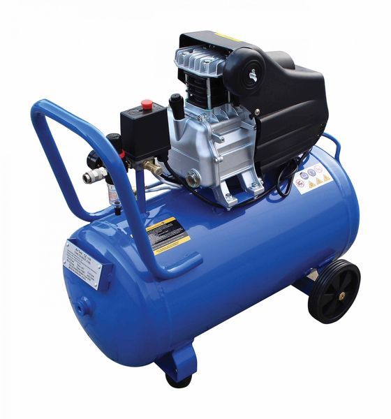 Въздушен компресор с директно задвижване 50 л satra