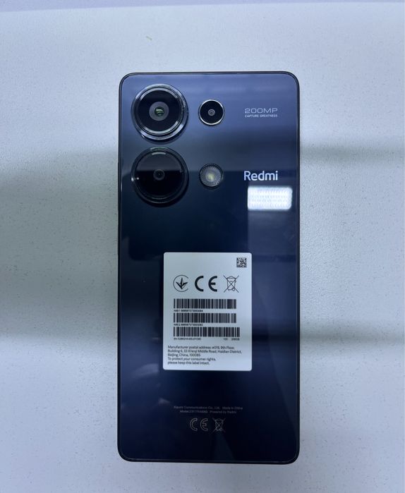Xiaomi Redmi Note 13 Pro 256gb (Тараз, Рысбек Батыра 7а) лот 762693