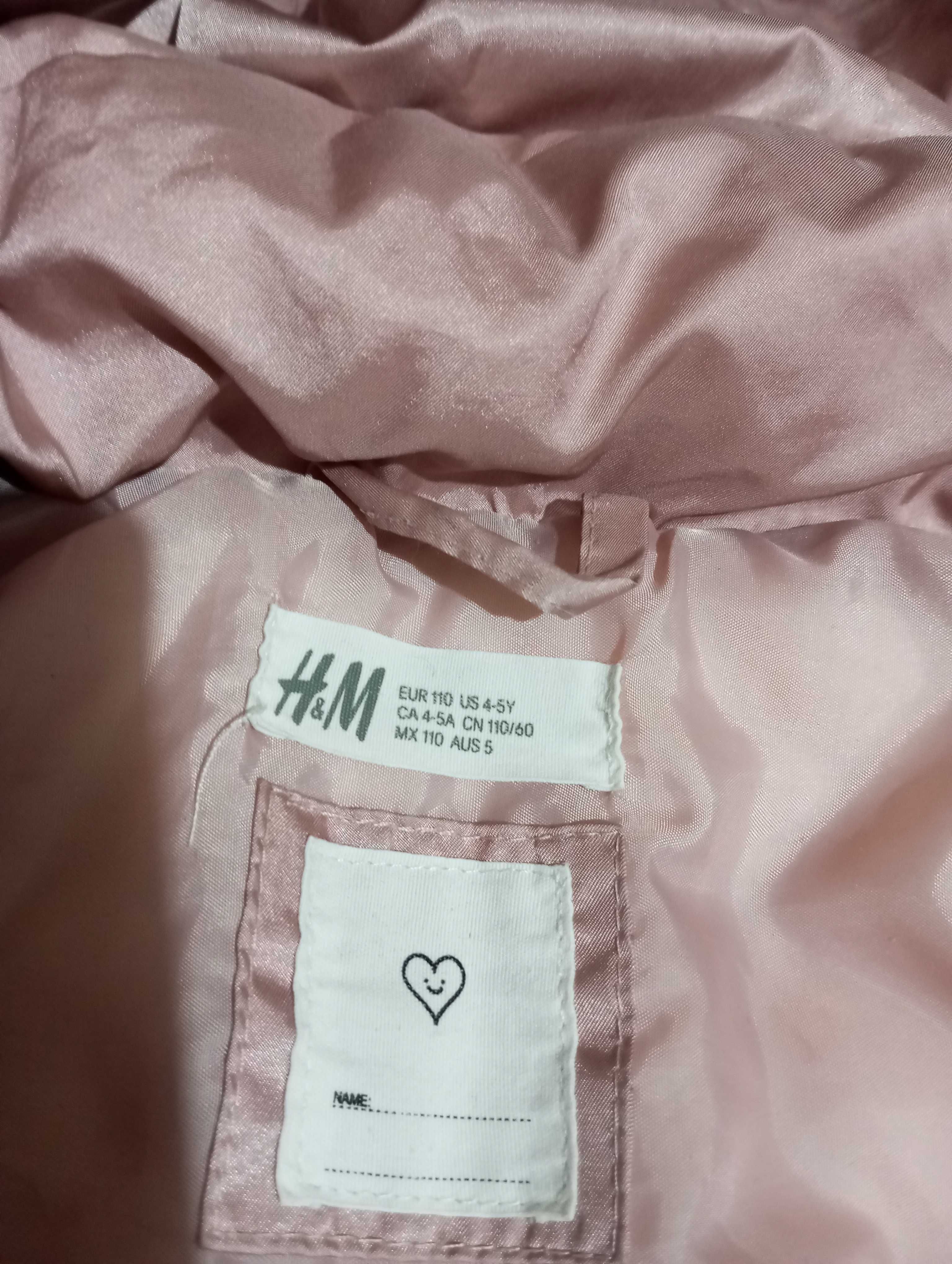 Geaca H&M 110 5 6 ani