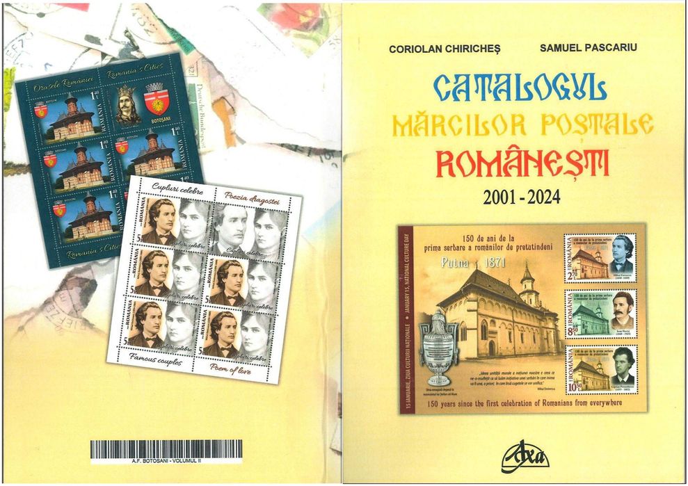 Catalog timbre poștale românești (Romfilatelia+Michel) cu și fără poze