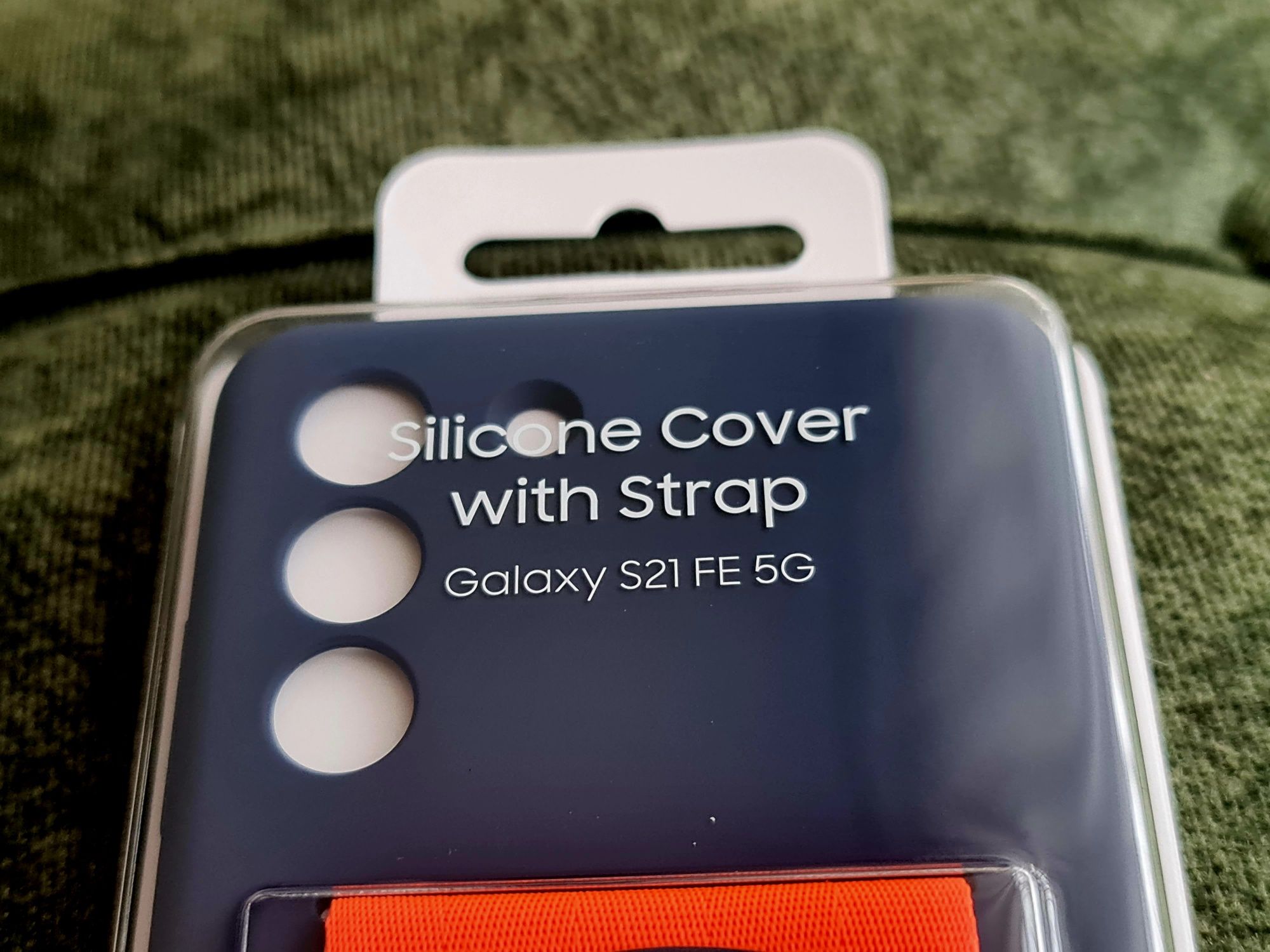 Husa Originala Samsung Galaxy S21 FE,Fun Edition NOUA,Banda sustinere