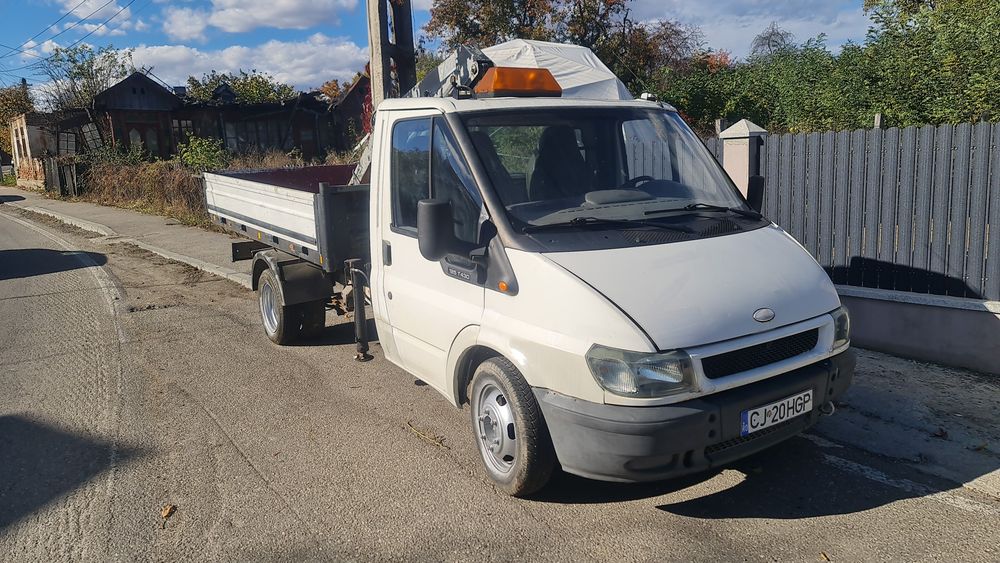 Ford Tranzit macara basculabil