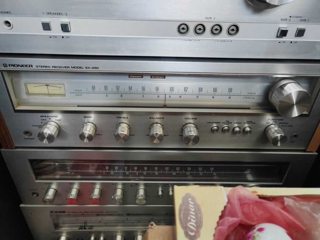 Vând amplituner vintage Pioneer sx450