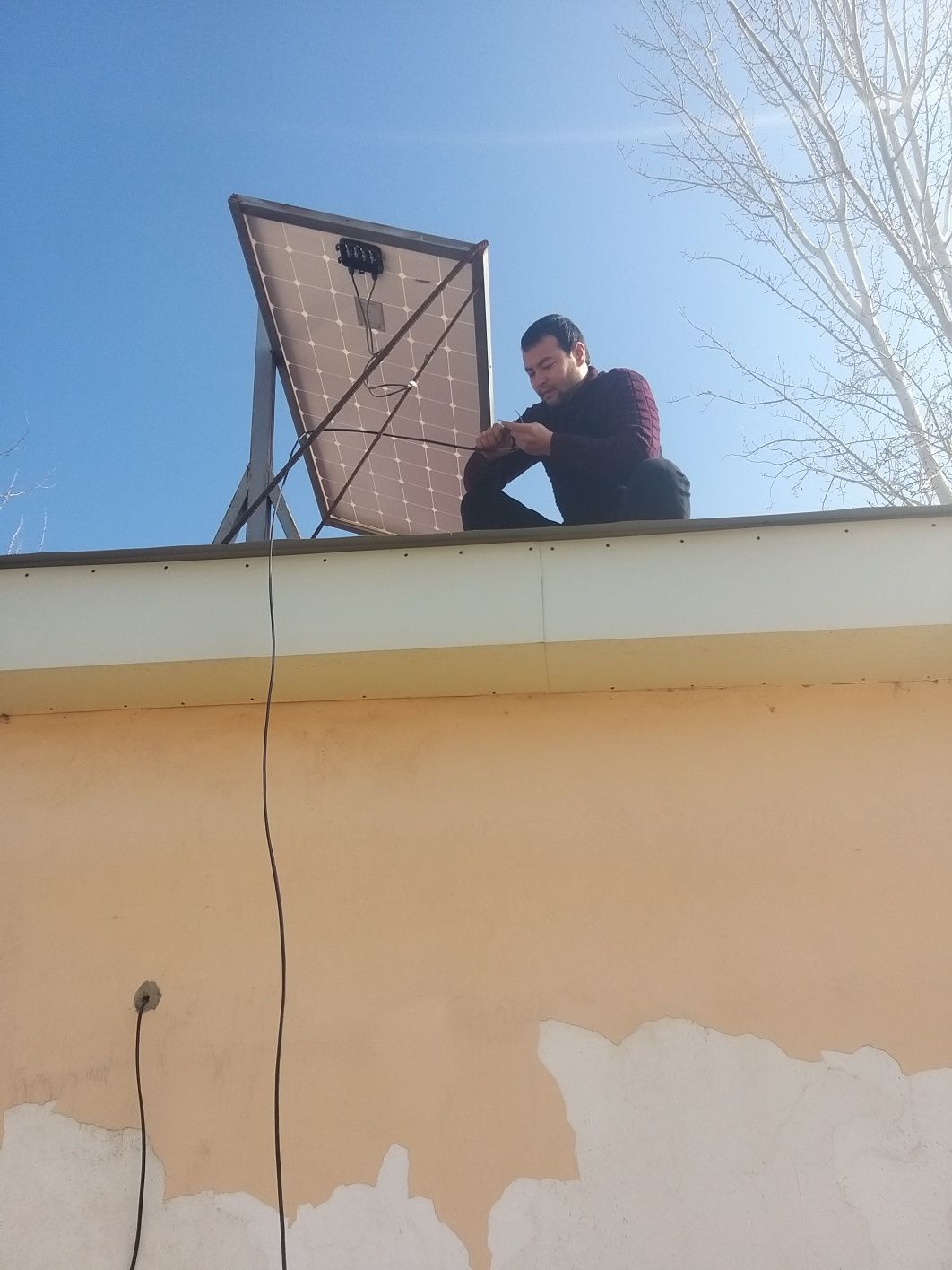 Установка солнечных панел
Установка и наладка солнечных панелТель: 998