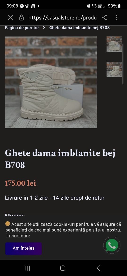 Ghete femei   bej