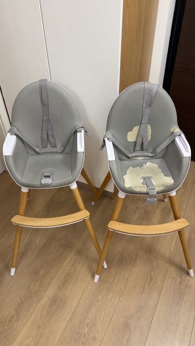 Vand Scaun de Masa Kinderkraft Fini, 2 in 1, Grey