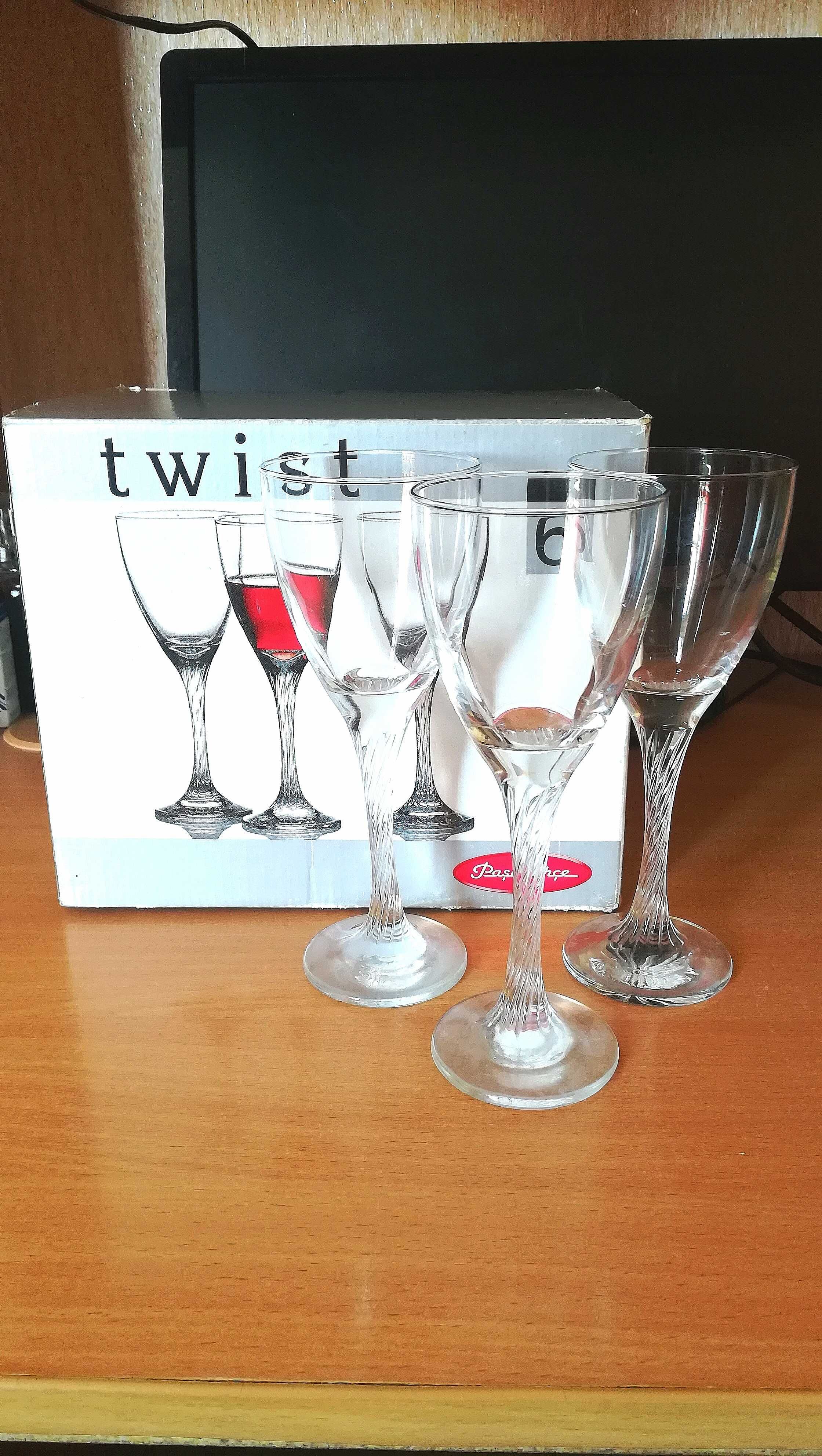 Бокалы для вина Pasabahce Twist 6 штук в коробке