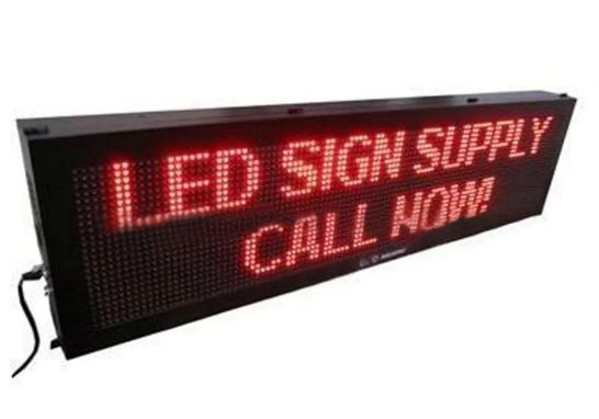 Reclama Programabila Led 70 x 22 cm culoarea ROSU ALB VERDE