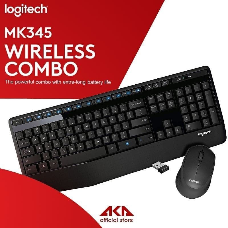 Русская Заводская Раскладка!Logitech MK345 Клавиатура и мышка/мышь