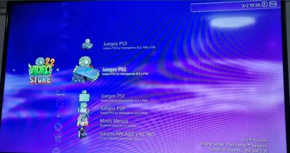 Consola ps3 modata + manete