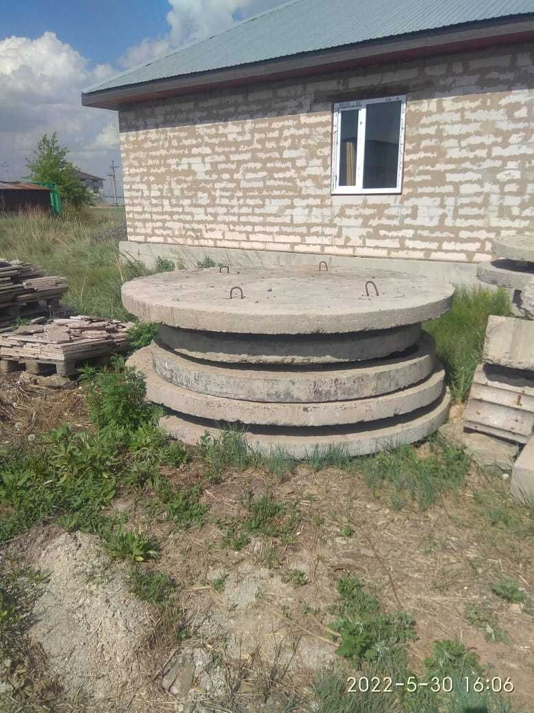 Крышка и поддоны для ЖБИ колец разных размеров