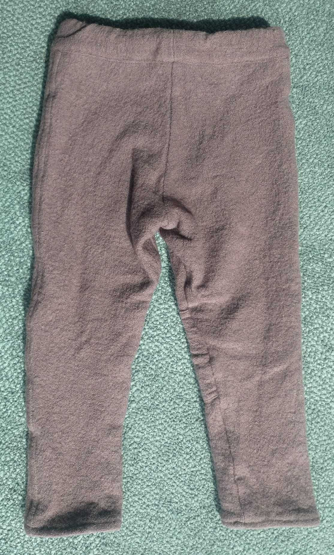 Pantaloni lana fiarta Woollino, masura 86/92