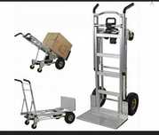 Cărucior transport marfă COSCO – 3 în 1, aluminiu, 350 kg