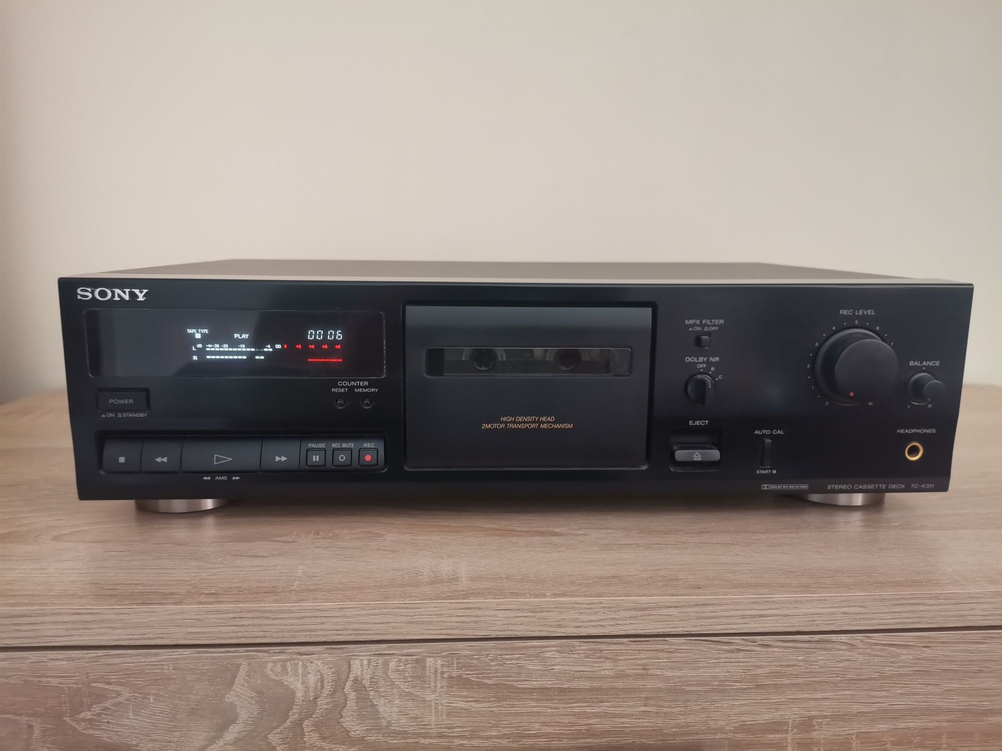 Касетен дек Sony tc k311