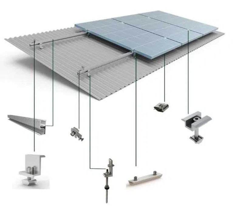 oferta! SISTEM / KIT fotovoltaic 6 KW  trifazat HUAWEI LONGI