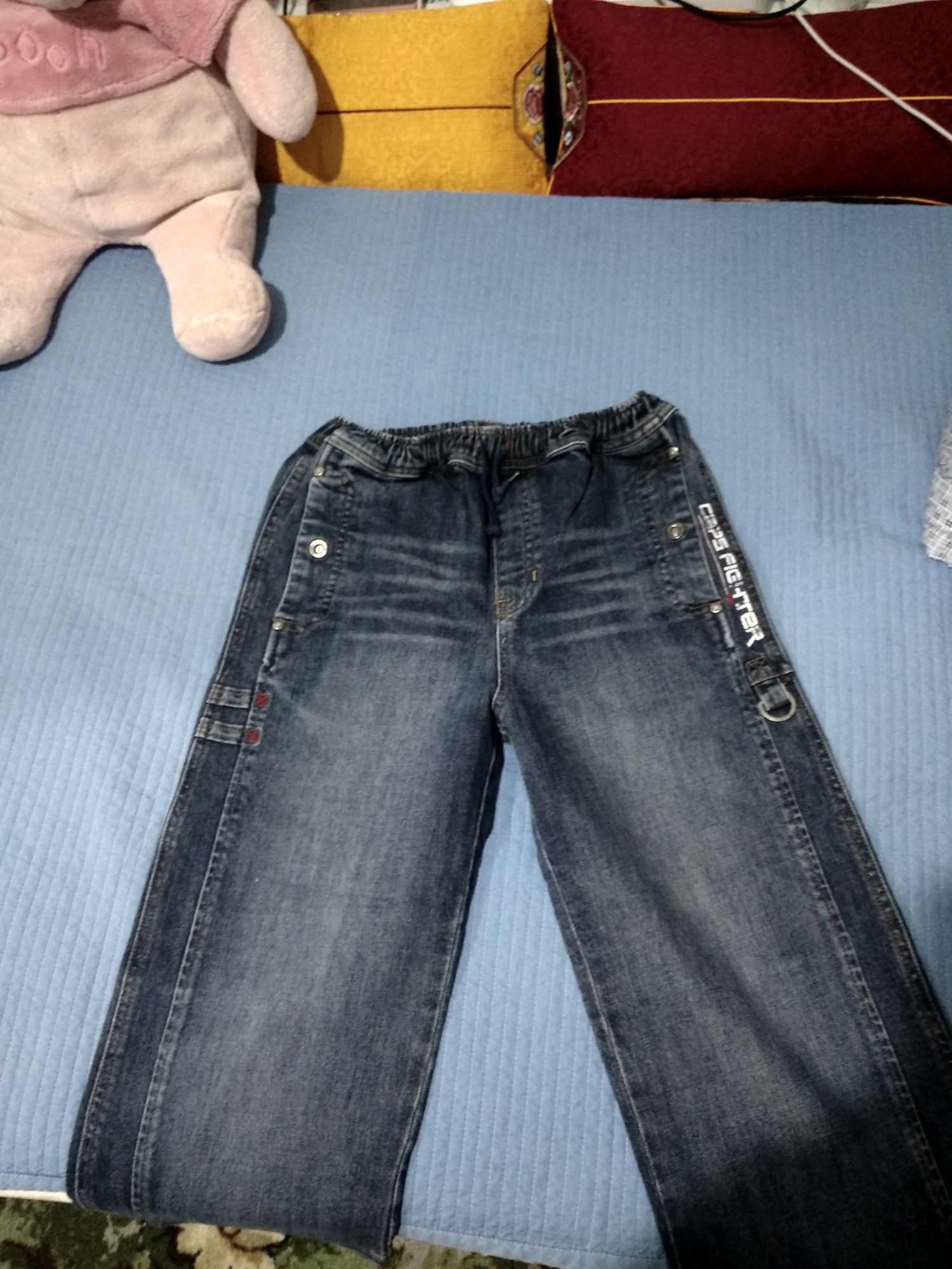 Корейские джинсы, брюки 30/31/32р, наш адрес Сайрам центр