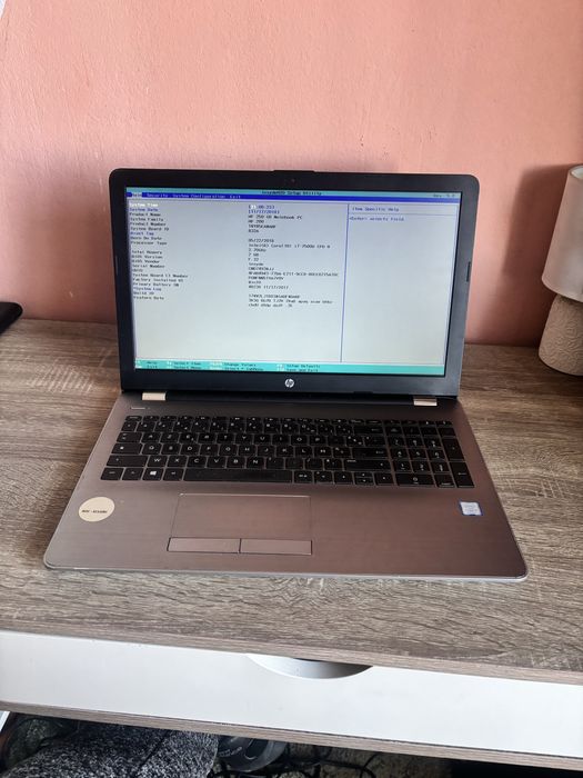 Hp 250 G6• i7-7500U• fara Ram si ssd