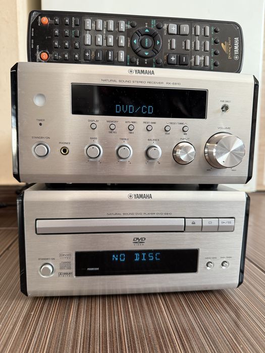 Yamaha RX-E810 стерео мини ресивър DVD