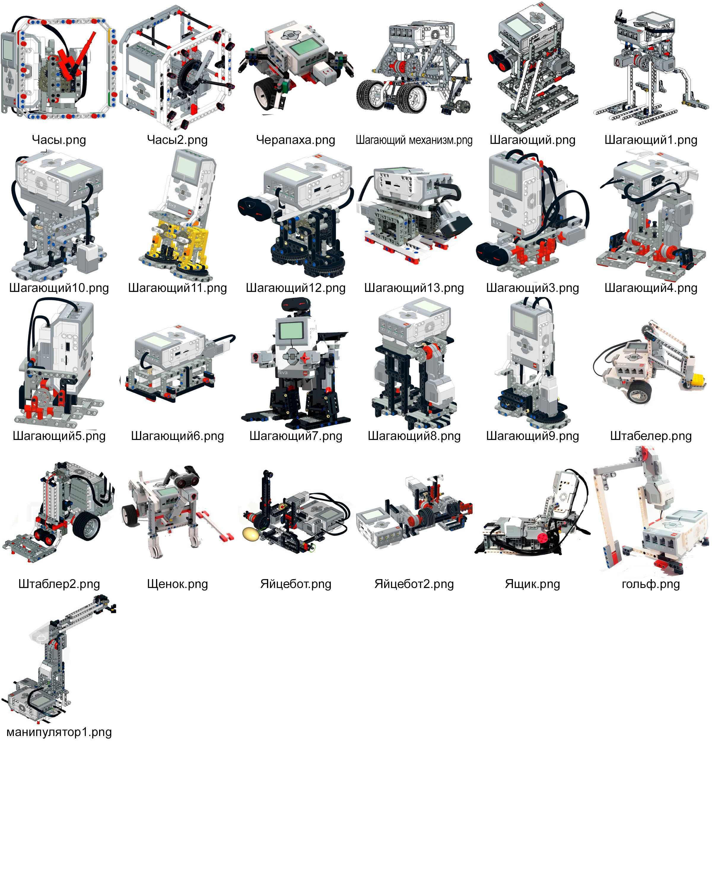 Ko'rsatmalar Lego Mindstorms EV3