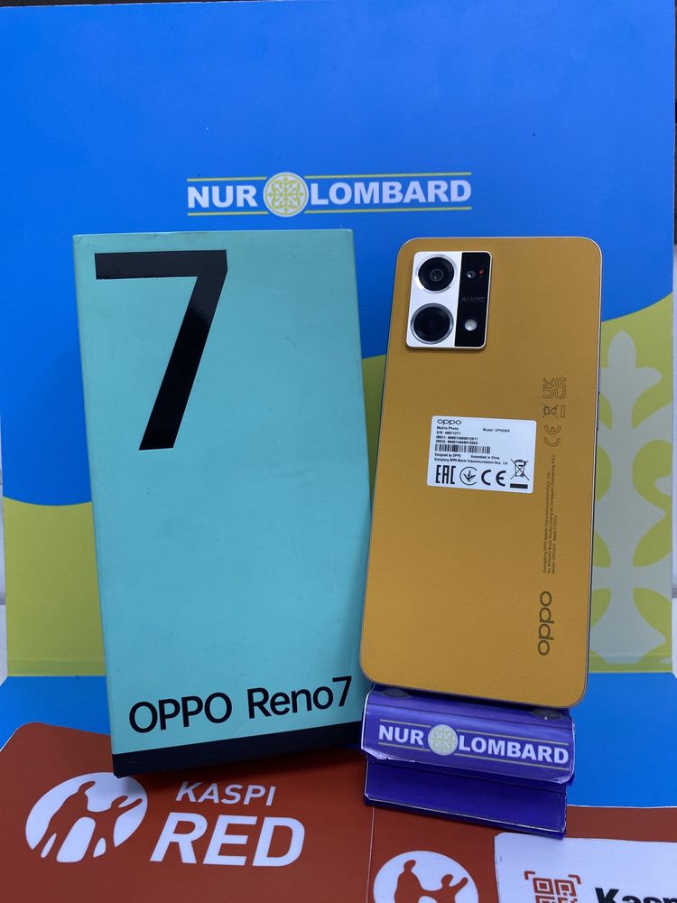 РАССРОЧКА Oppo Reno 7 128gb Нур Ломбард код 0158