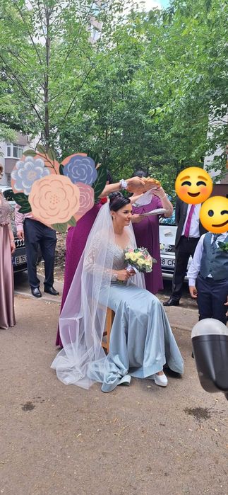 Vand rochie mireasa,costum ginere,costume copii
