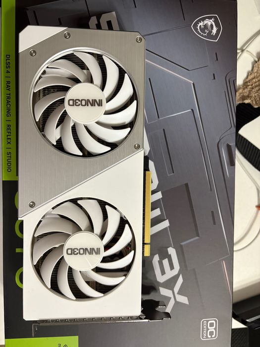 Видеокарта INNO3D RTX 4060 Ti Twin X2 White OC • 16GB • Идеал