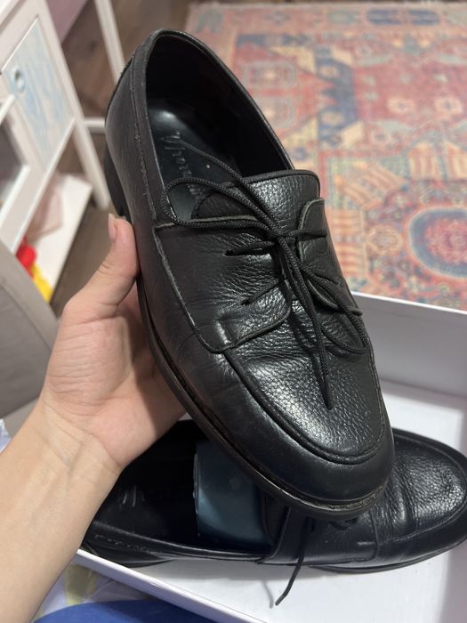 Прожам кожаные туфли