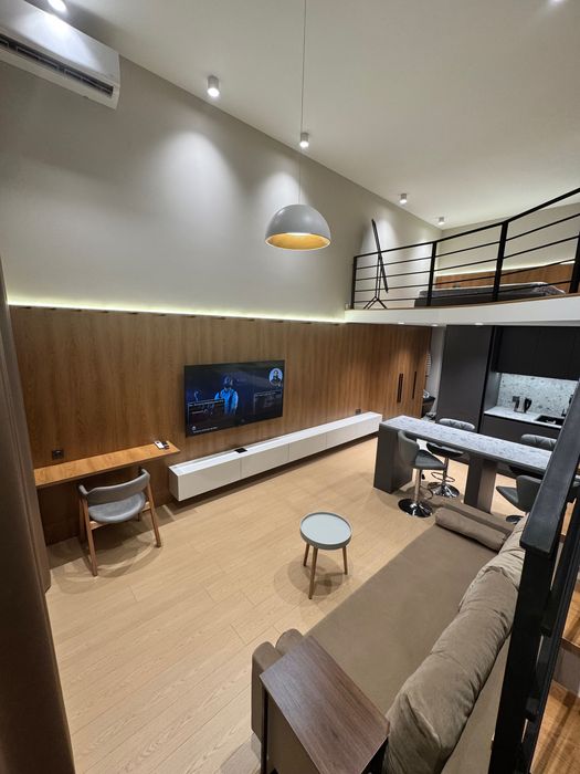 Дуплекс, с авторским евро-ремонтом  на Махтумкули, ЖК Besh Chinor