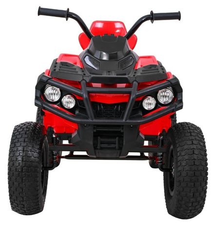 ATV electric pentru copii (0906 AIR) cu roti gonflabile Rosu