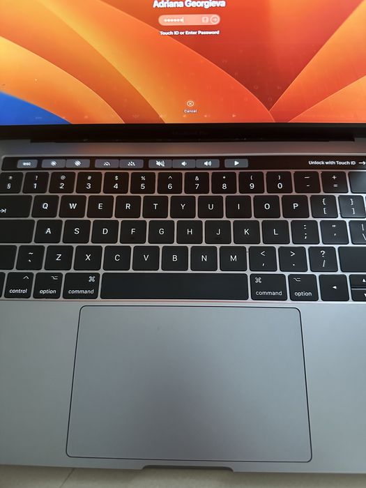 Macbook Pro 13' 2017 Touchbar