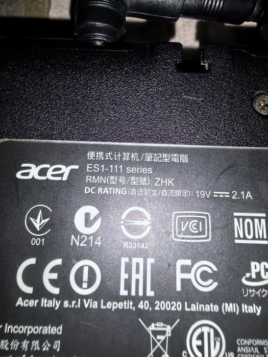 ACER ES1-111 series