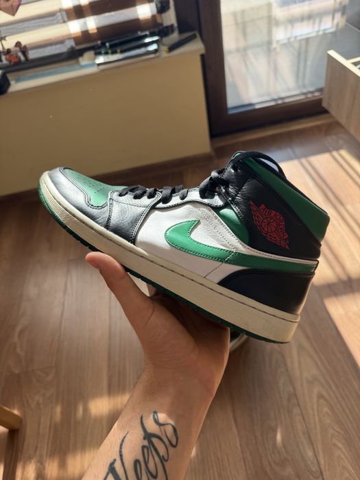 Jordan 1 Mid Pine Green 46