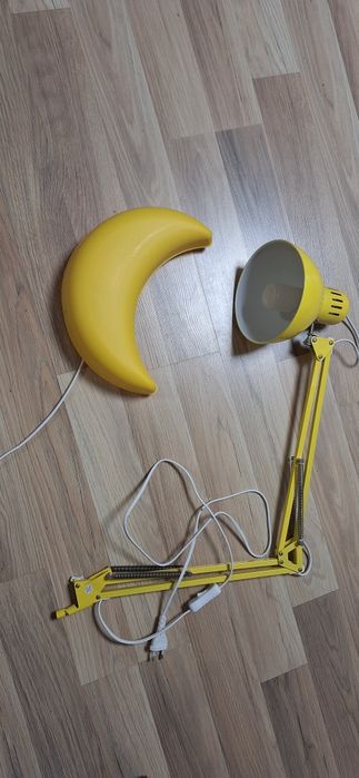 Лампа за стена и настолна лампа