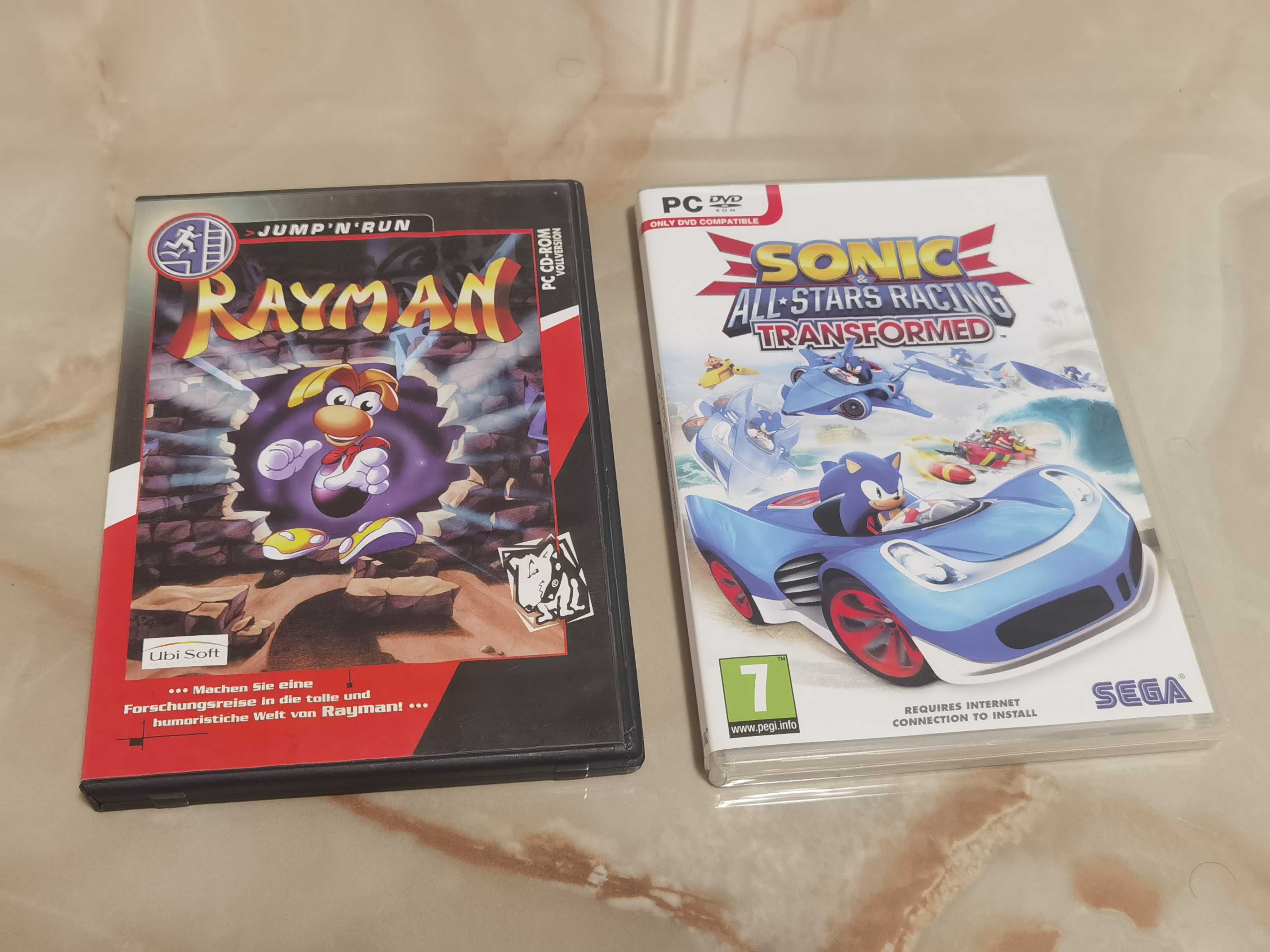 Jocuri Calculator PC Rayman și Sonic